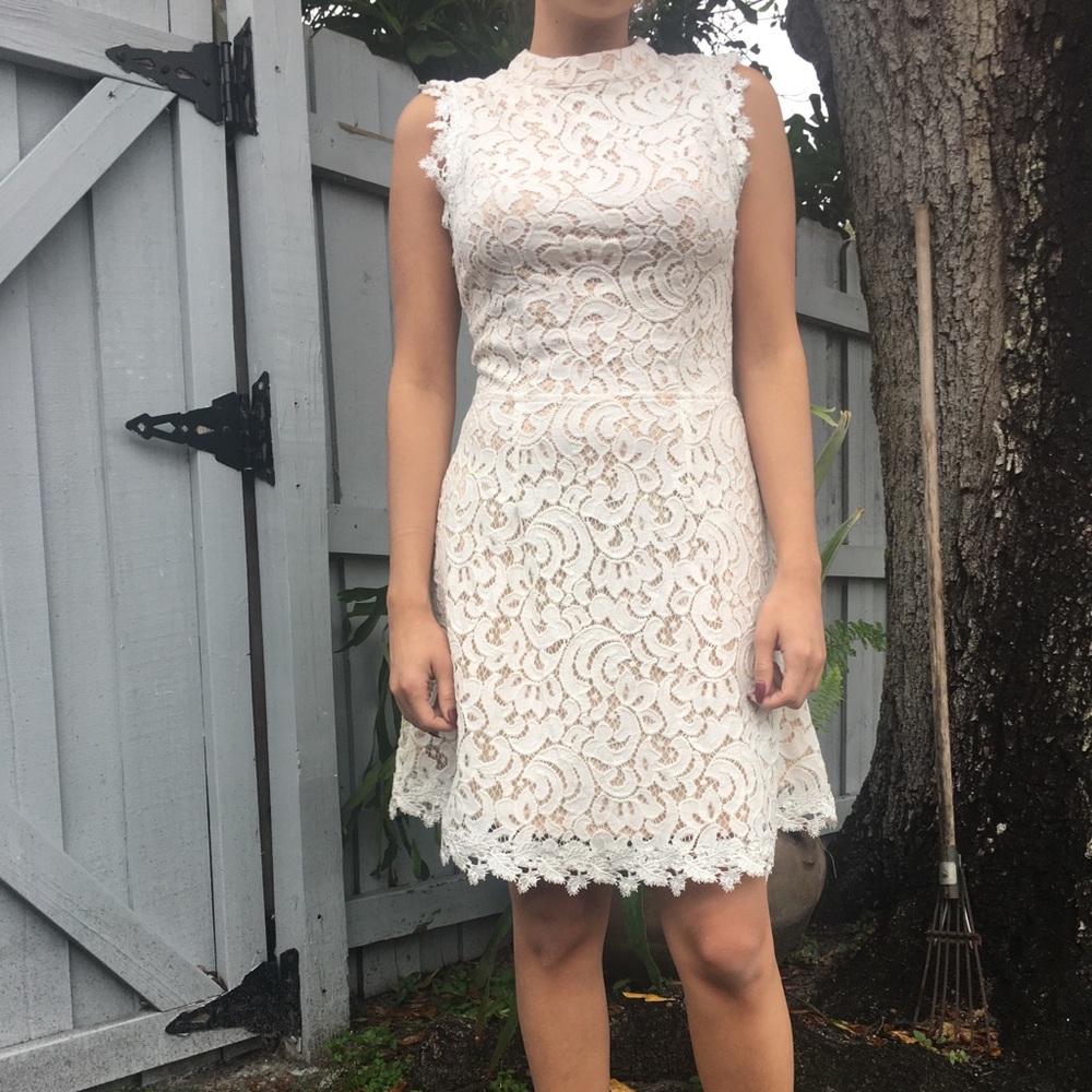 Knee length formal dress